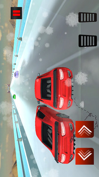 Chained Car Race In Snow游戲截圖3