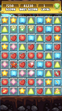 Clash of Diamonds Jewels Match 3 Puzzle Game游戲截圖4