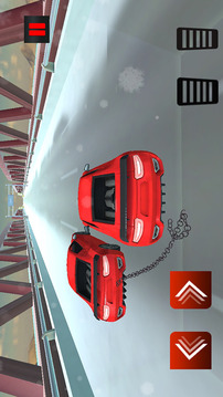 Chained Car Race In Snow游戲截圖2