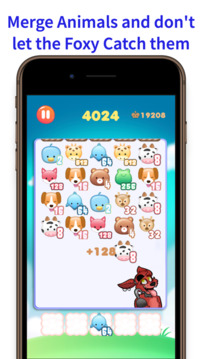 Foxy Animal Merge 2048游戲截圖5