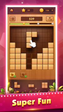 Wood Block Puzzle GamesTetria游戲截圖2