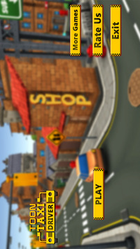 Blocky Taxi Drive Simulator 3D游戲截圖4