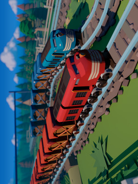 列車(chē)調(diào)度員世界Train Conductor World游戲截圖1