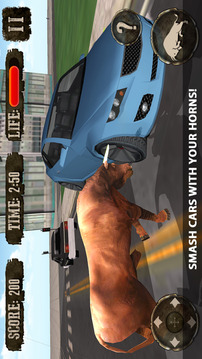 Crazy Angry Bull Attack 3D Run Wild and Smash游戲截圖3