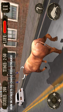 Crazy Angry Bull Attack 3D Run Wild and Smash游戲截圖5