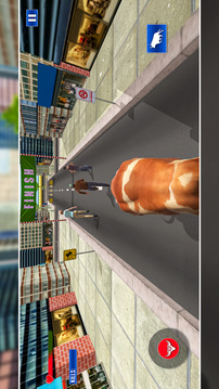 Wild angry Bull Attack Game 3D游戲截圖1