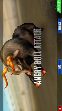 Wild angry Bull Attack Game 3D游戲截圖5
