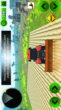 Block Farming Tractor Sim游戲截圖3