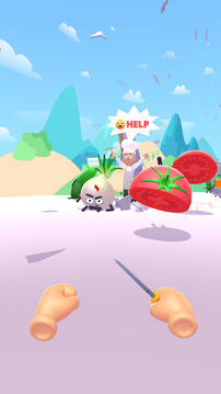 Hit Tomato 3D Knife Master游戲截圖4