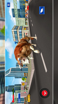Wild angry Bull Attack Game 3D游戲截圖3
