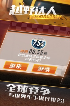真實山地越野：4X4拉力賽游戲截圖3