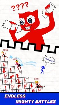 火柴人戰(zhàn)斗強(qiáng)大的塔防戰(zhàn)爭(zhēng)游戲截圖3