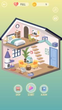 貓屋找不同游戲截圖1