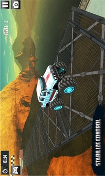 空中卡車(chē)特技駕駛游戲截圖2