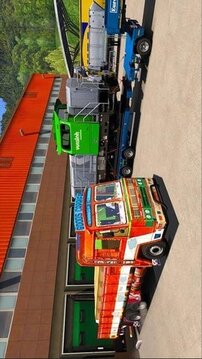 野外卡車貨運駕駛游戲截圖1