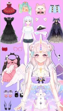 夢幻婚紗裝扮店游戲截圖1