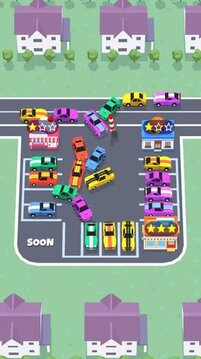 停車合并汽車與建筑游戲截圖1