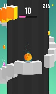 瞄不準(zhǔn)的籃筐游戲截圖1
