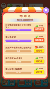 陽光餐廳游戲截圖1