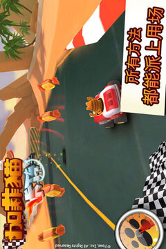 加菲貓卡丁車游戲截圖5