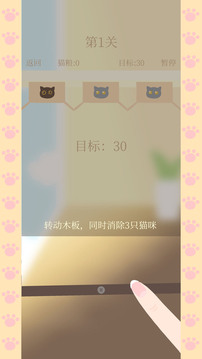 貓咪蹺蹺板游戲截圖3