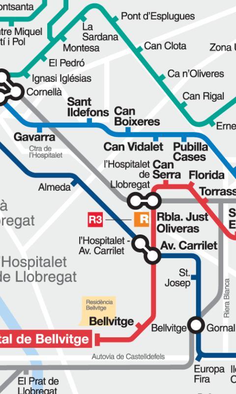 巴塞罗那地铁地图下载