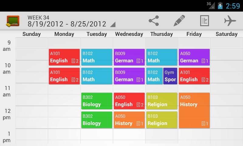 My Class Schedule(免费)下载|My Class Sched