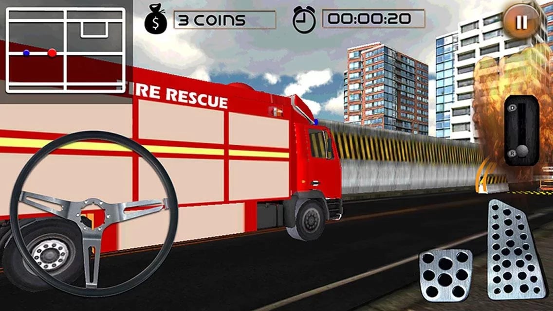 911消防车3D模拟器下载|911消防车3D模拟器
