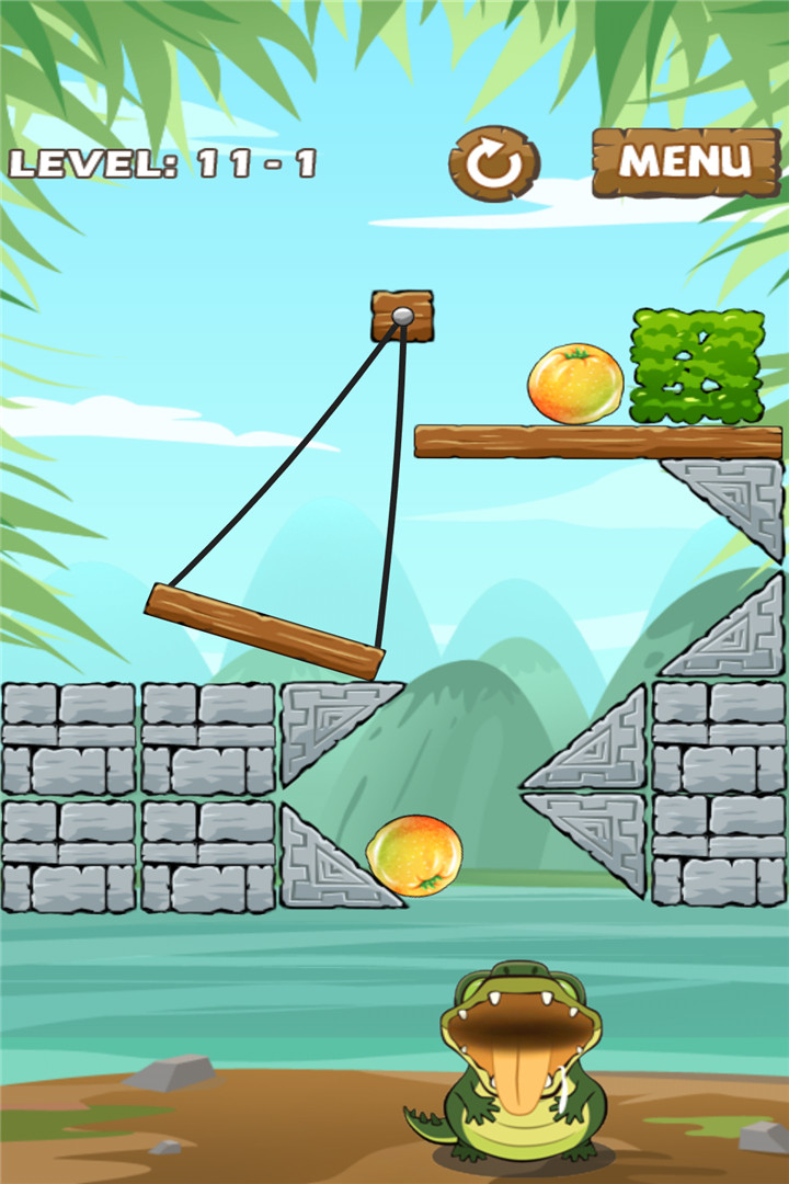 小鳄鱼顽皮吃果果下载
