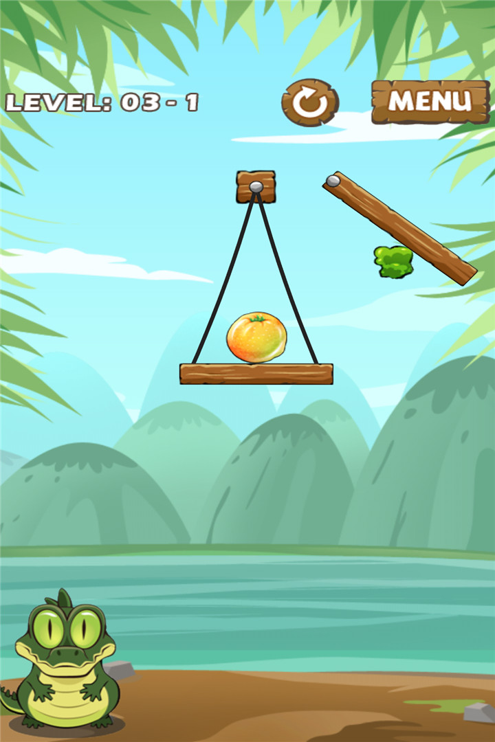 小鳄鱼顽皮吃果果下载