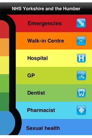 NHS Yorkshire and Humberside截图2