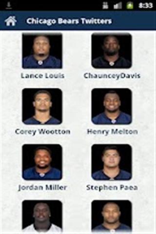 Chicago Bears Players Twitters截图3