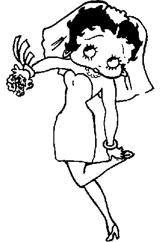 Betty Boop Coloring截图2