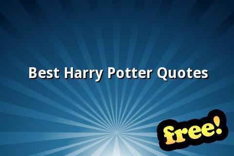 Best Harry Potter Quotes截图1