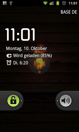 Droid on Fire LWP Lite截图1