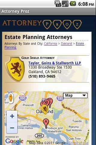 Attorney Proz - Lawyer Search截图1