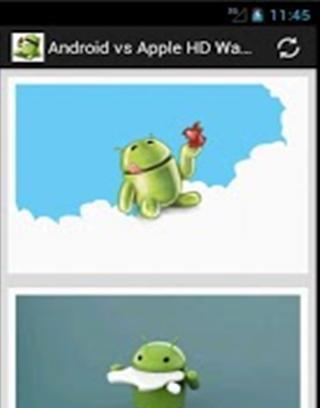 Android vs Apple HD Wallpapers截图5