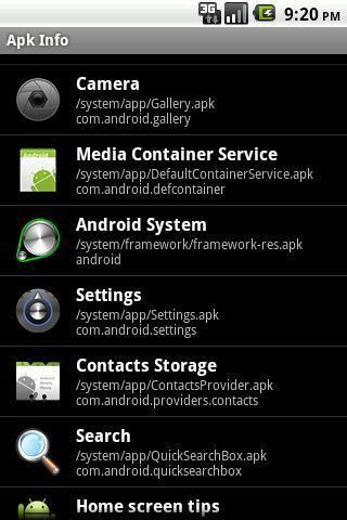 Apk Info OS 1.3 free截图2