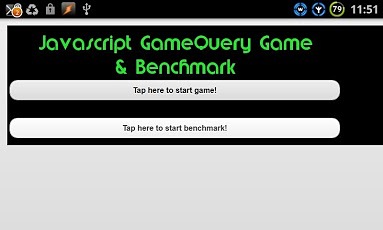 Javascript Game &amp; Benchmark截图5