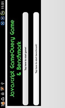Javascript Game &amp; Benchmark截图