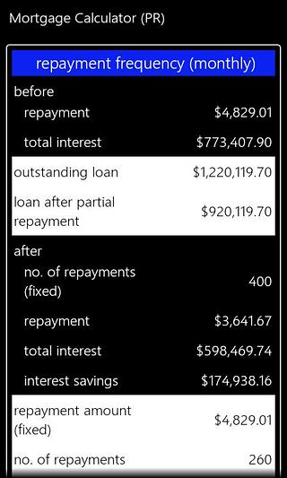 Mortgage Calculator (PR)截图2