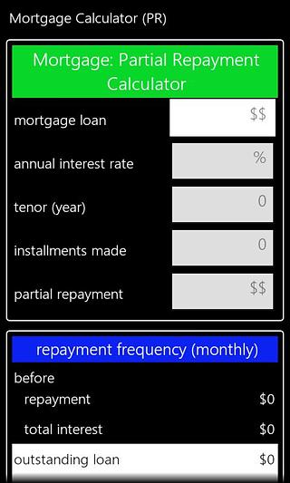 Mortgage Calculator (PR)截图5