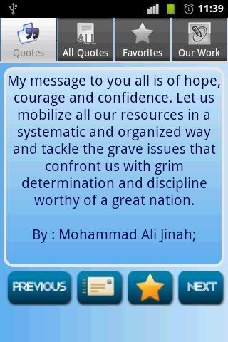 Muhammad Ali Jinnah Quotes截图4