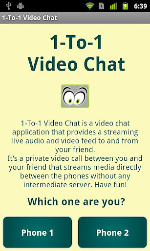 1-To-1 Video Chat截图3