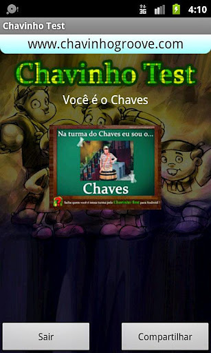Chavinho Test - Teste Chaves截图2