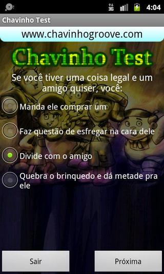 Chavinho Test - Teste Chaves截图4