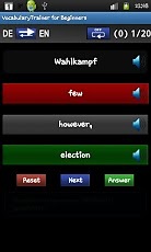 Vocabulary Trainer (DE/EN) Beg截图1