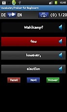 Vocabulary Trainer (DE/EN) Beg截图2