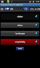 Vocabulary Trainer (DE/EN) Beg截图8