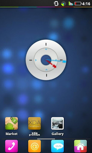 Solar Dial Clock - White截图1